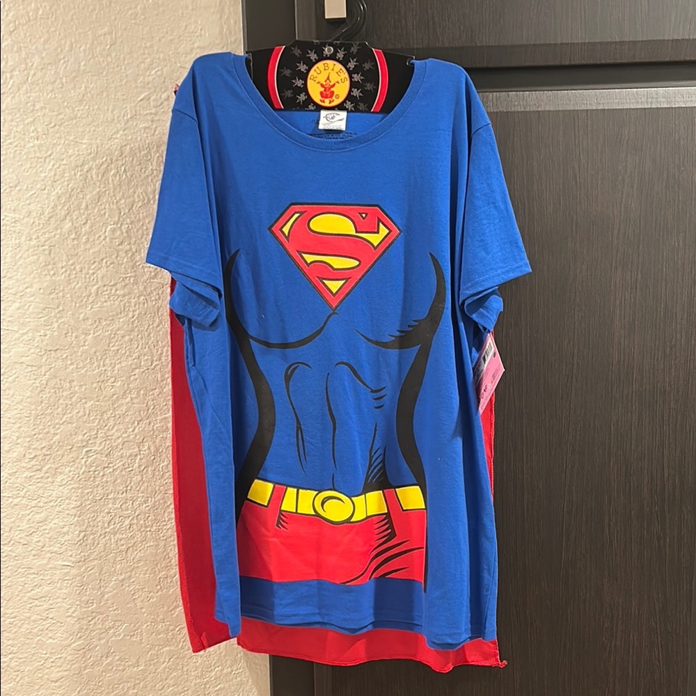 Supergirl Adult Costume - Blue and Red